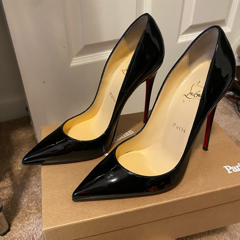 Black Patent Leather So Kate 120